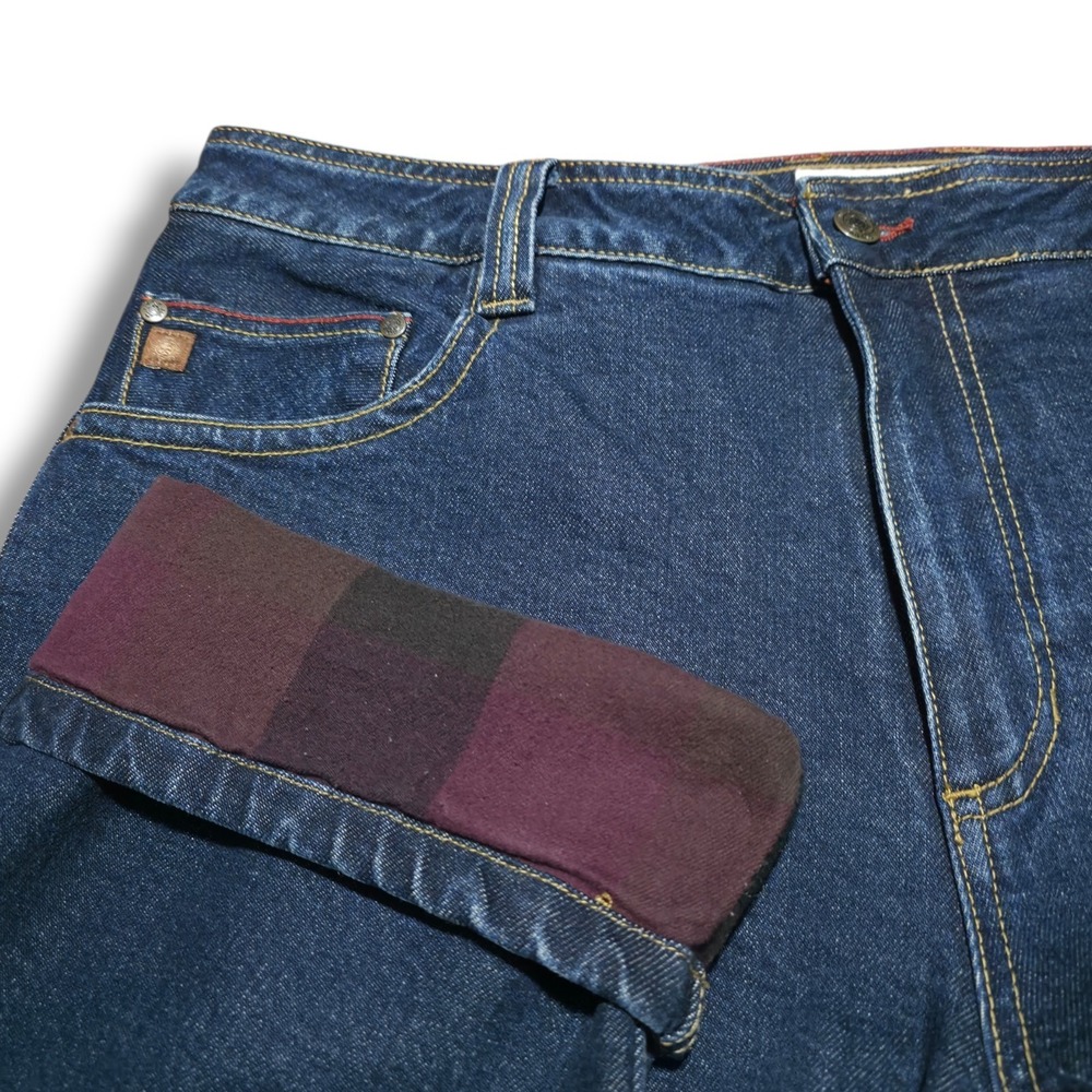 Vintage The Territory Ahead Flannel Lined Jeans Mens 35 x 30 HEAVY Winter Pants